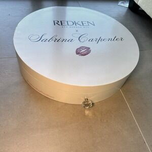 Sabrina carpenter Redken Vanity Mirror 19" PR Box "Leave It In" Display Gift Box